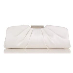 LK Bennett White Clutch Bag